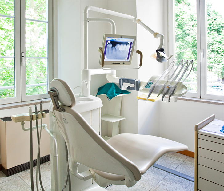 Treatment chair in Little Rock dental office